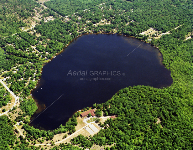 Robinson Lake in Newaygo County, Michigan